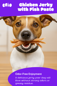 Chicken Jerky with Fish Paste